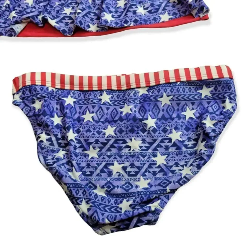 Wonder Nation Patrotic tankini L10/12